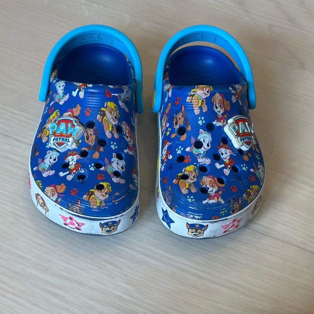 Paw Patrol Blue Clogs for Kids